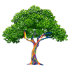 Rainbow Tree Regenbogen-Eukalyptusbaum Geschenk