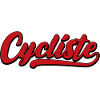 cyclist red bike