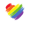 Rainbow Heart LGBT CSD Love
