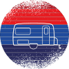 Retro caravan