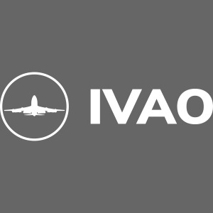 IVAO (Logo Complet Blanc)