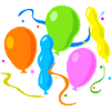 Ballons de fête d’anniversaire