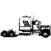 camion rétro américain