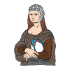 Mona Lisa loves rugby