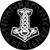 Mjölnir Celtic Runic Knot