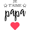 Je t aime papa