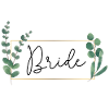 Greenery Eucalyptus Frame - Bride