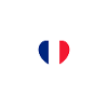 France Heartbeat / Pulse French Flag