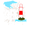 Borkum Insel Spruch
