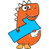 Dino 1st Birthday Gift Dinosaur