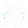 Fysik Matematisk Formel med atomer og molekyler