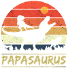 Papasaurus - Retro