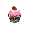 Cupcake Cherry Muffin Pastry Candy