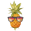 Pineapple Sunglasses Hawaii Beach