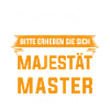 Abschluss Mastertitel Majestät Master Absolvent