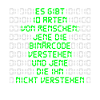 Informatikerer Programmierer Binärcode Nerd