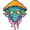 Shirt mushroom head