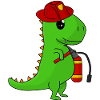Dinosaures pompiers
