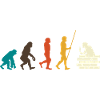 Maurer Evolution Handwerker Bauarbeiter Geschenk