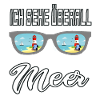 Sonnenbrille Meer
