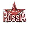 MADE in Russia czcionka z gwiazdą