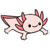 Axolotl pnk rose
