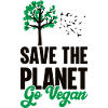 Save the Planet – go Vegan