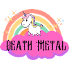Death Metal Einhorn
