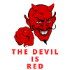 The devil is red