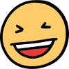 Funny Laughing Face Emoji