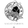 Sagittaire Zodiaque Noir