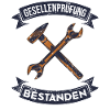 Gesellenprüfung bestanden Retro