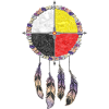 Indfødte amerikanere Medicine Wheel - Dreamcatcher 2