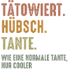 Tätowiert Hübsch Tante