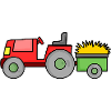 Tractor with trailer
