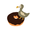 Dodo Donut Funny Pun