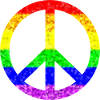 Brillanter LGBTQ-Frieden