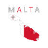 Malta Map Flag Gozo Comino