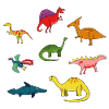Dinosaur dinos dino