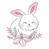 Fluffy Rabbit Cute Rabbit