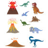 Dinosaur Volcano pack