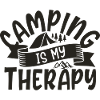 Camping Is My Therapy