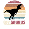 PapySaurus dinosaure Grandpa Saurus