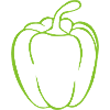 Green Pepper t-shirt