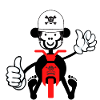 Monkey biker