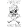 Böser Alter Mann Totenkopf