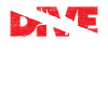 Diving flag diver diving