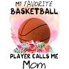 Aquarelle Basket-ball Maman