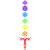 Regenbogen-Schwert ab rollenspiele