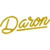 Daron (en or) - calligraphie